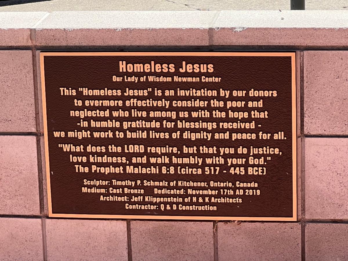 Homeless Jesus Story